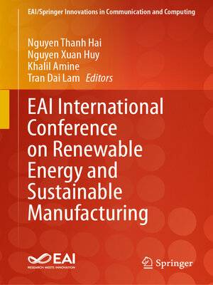 cover image of EAI International Conference on Renewable Energy and Sustainable Manufacturing